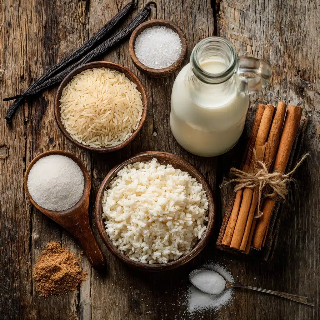 Creamy Rice Pudding with Cinnamon