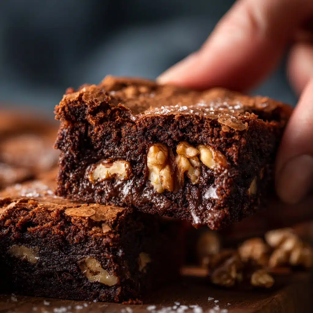 Fudgy Brownies with Walnuts