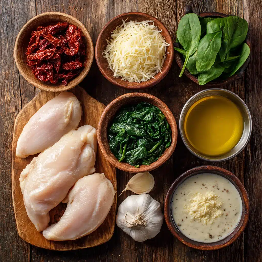 Creamy Tuscan Chicken with Spinach