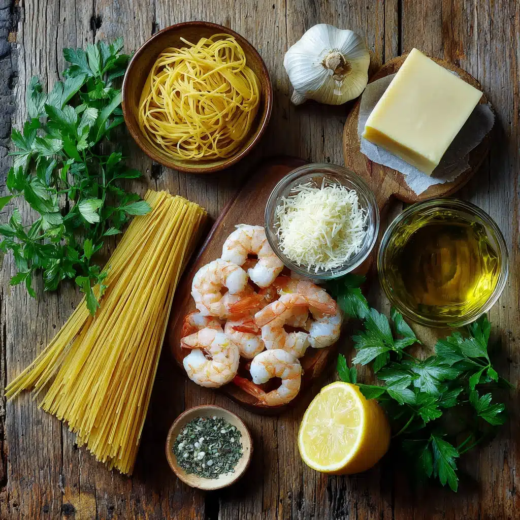 Garlic Butter Shrimp Pasta