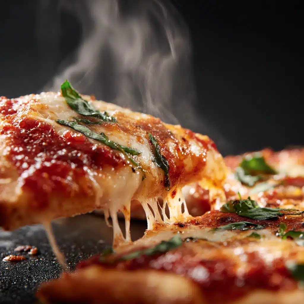 Margherita Pizza with Fresh Basil