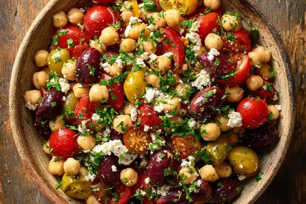 Mediterranean Chickpea Salad