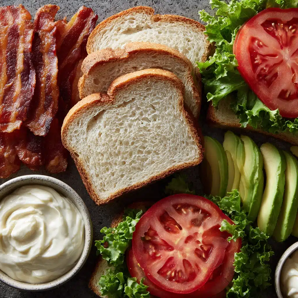 BLT Sandwich with Avocado