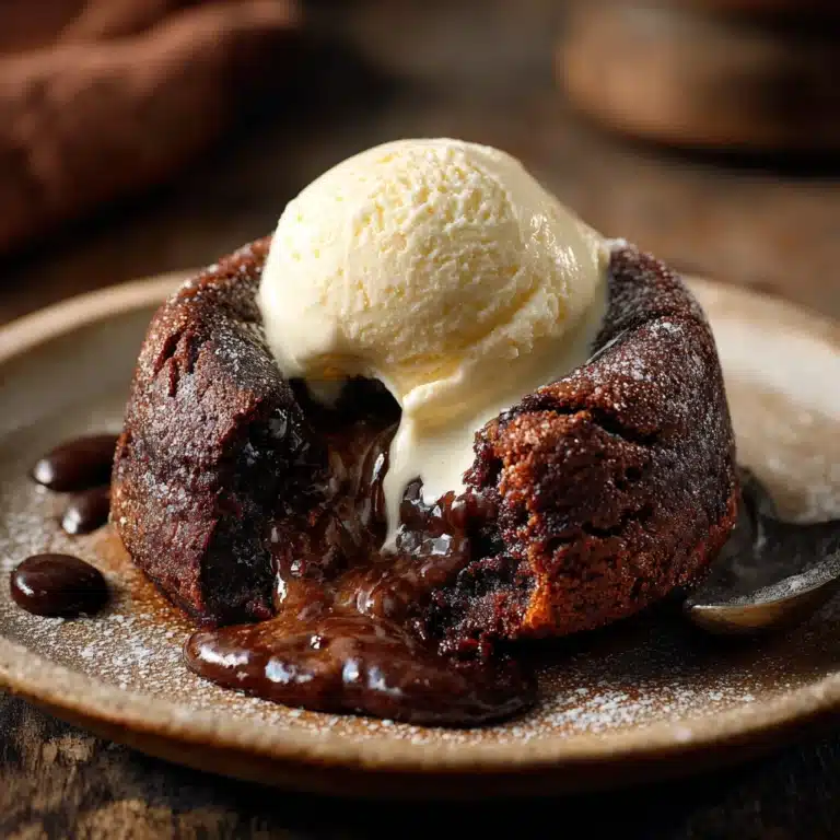 Molten Chocolate Lava Cakes