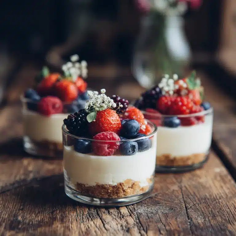 No-Bake Cheesecake Cups