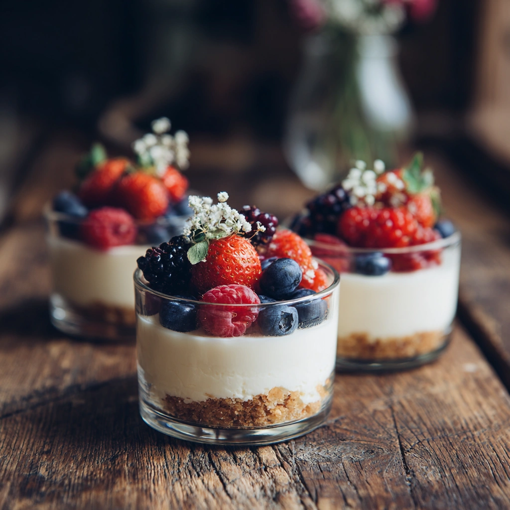 No-Bake Cheesecake Cups
