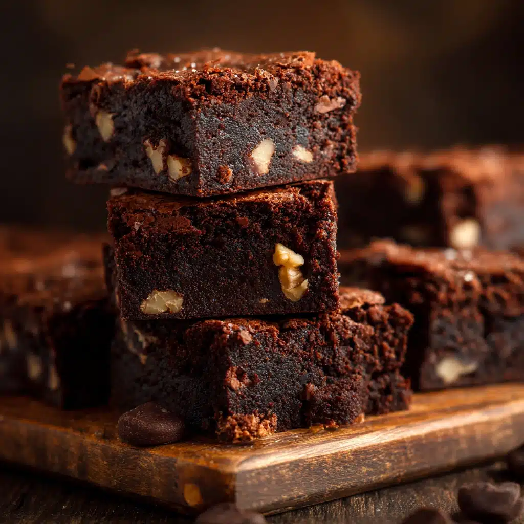 Fudgy Brownies with Walnuts