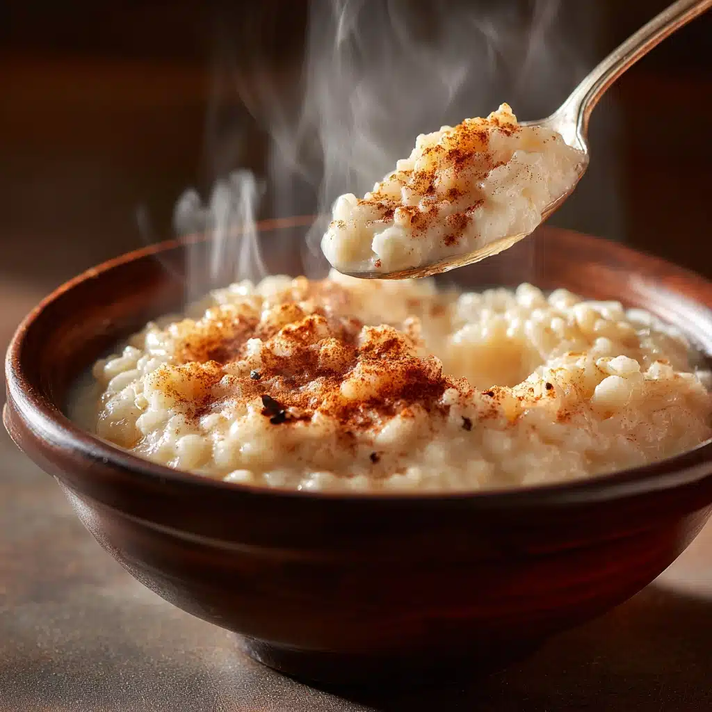 Creamy Rice Pudding with Cinnamon