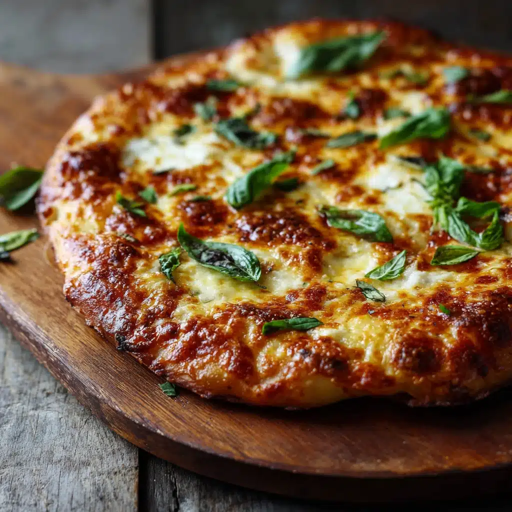 Margherita Pizza with Fresh Basil