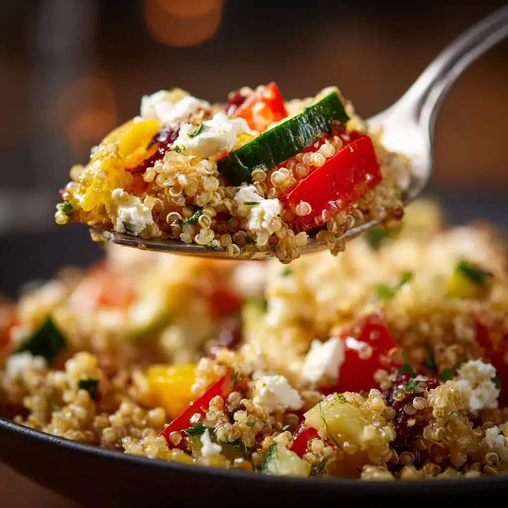 Quinoa Salad with Feta and Cucumber
