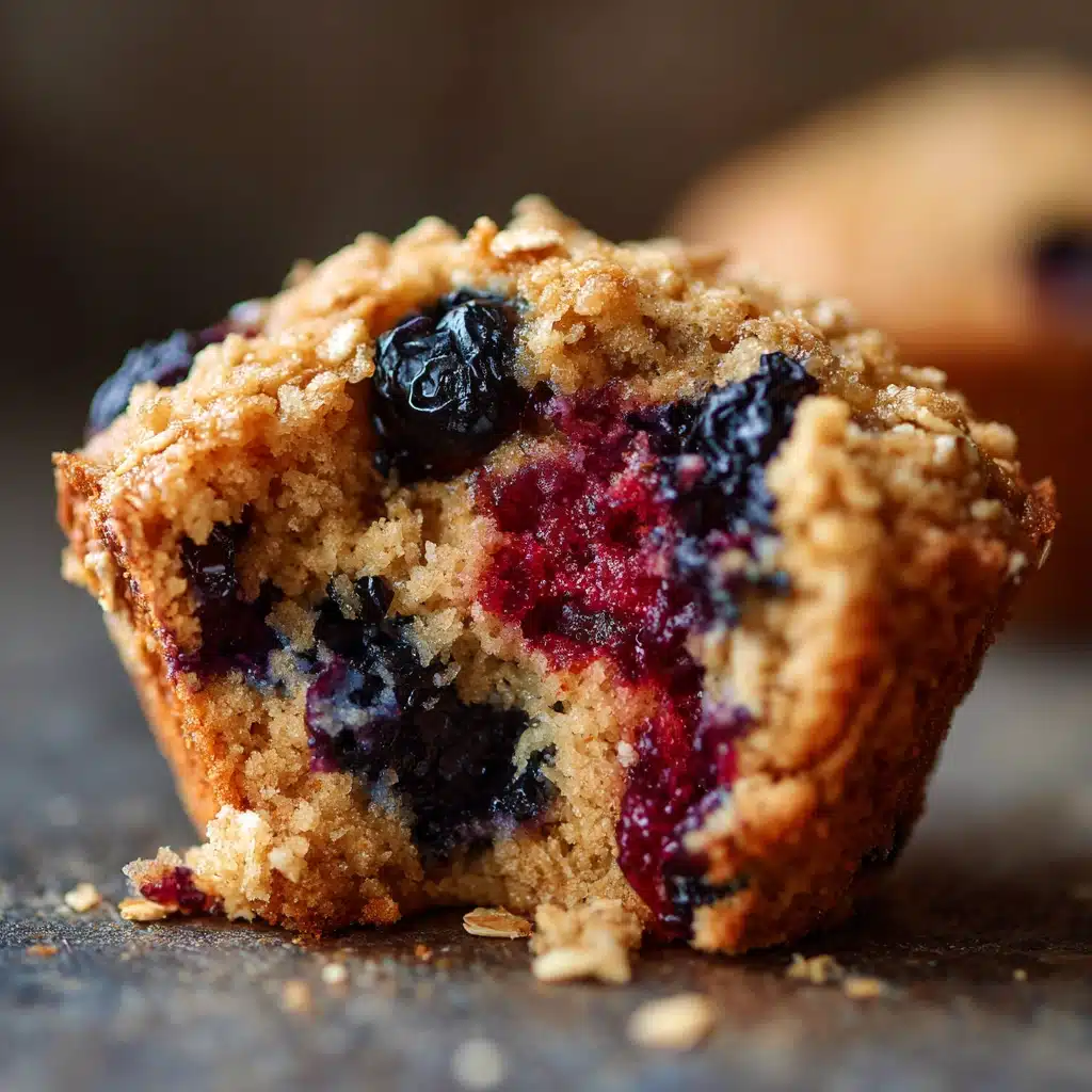 Blueberry Oatmeal Muffins