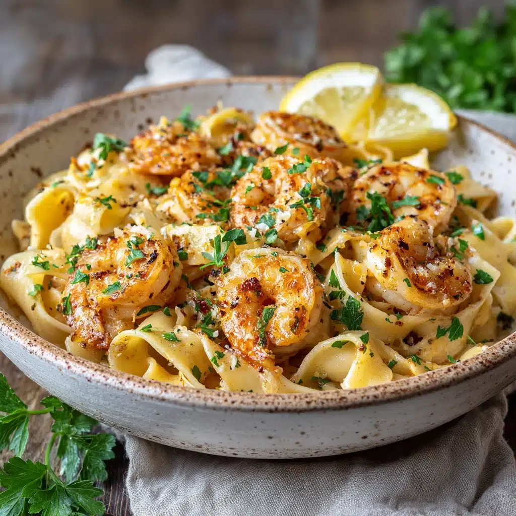 Garlic Butter Shrimp Pasta