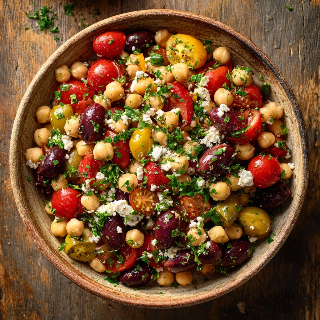 Mediterranean Chickpea Salad