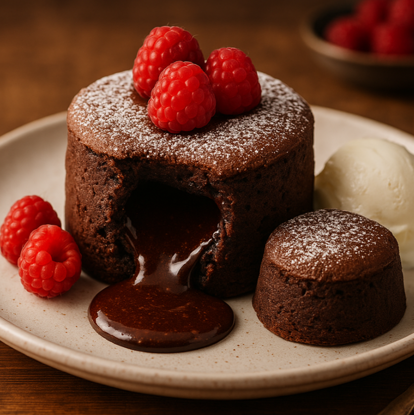 Molten Lava Chocolate Cakes