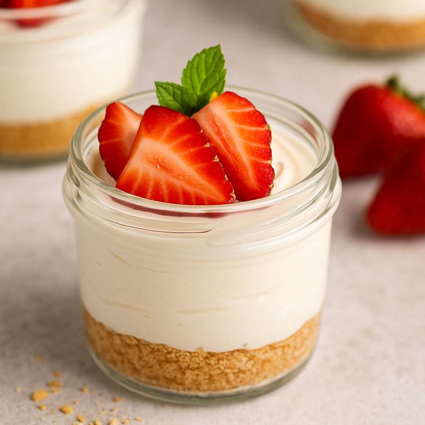 No-Bake Cheesecake Cups