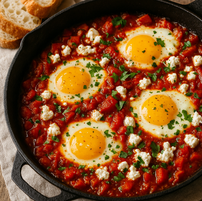 Classic Shakshuka with Feta
