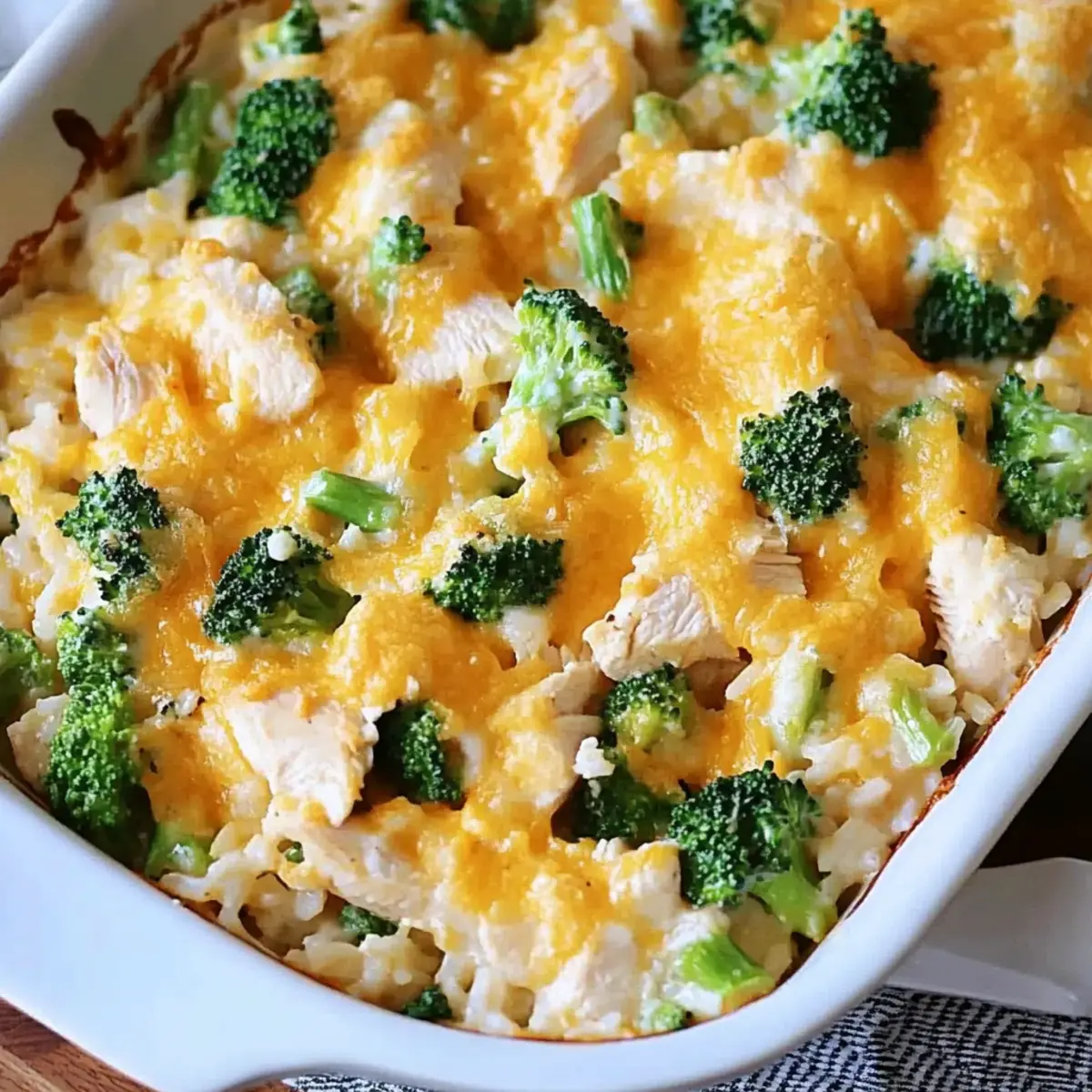 Chicken Broccoli Rice Casserole | Recipe