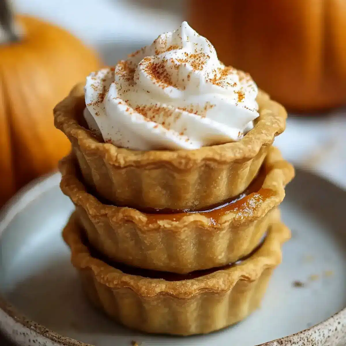 Mini Pumpkin Pies Recipe