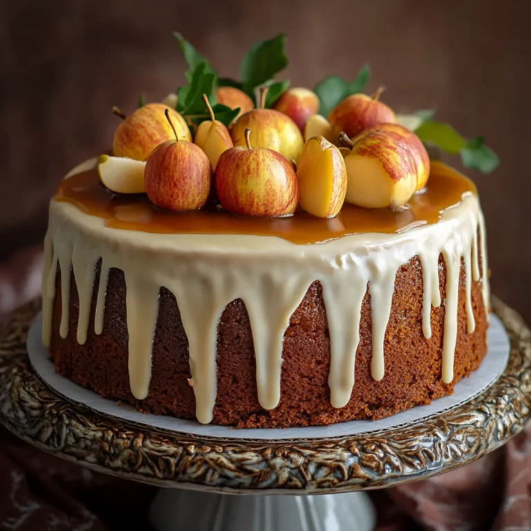 Caramel Apple Spice Cake