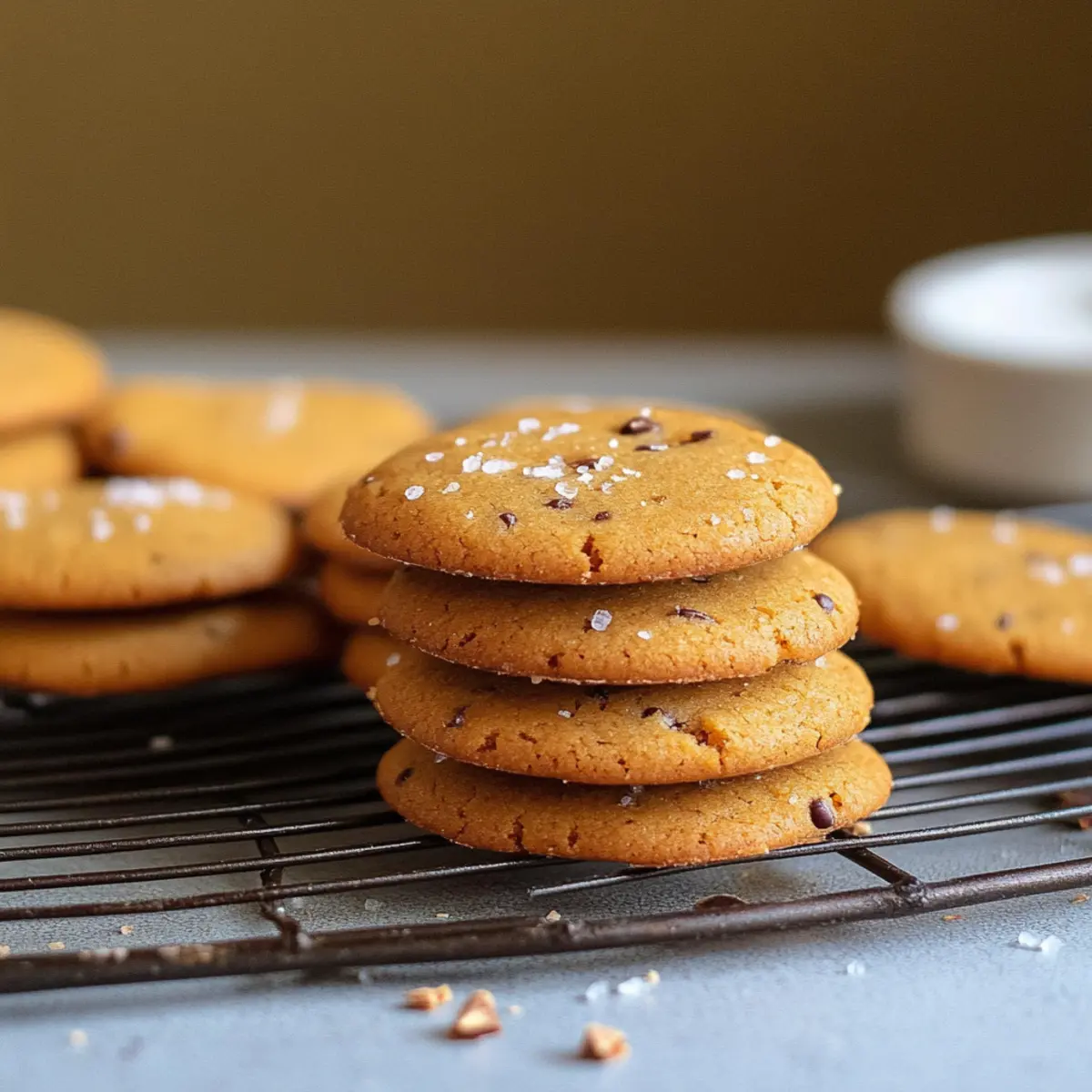 Salted Honey Cookies