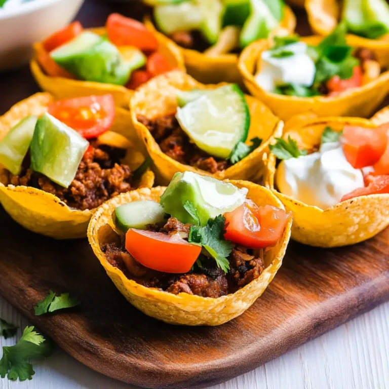 Easy Taco Cups Recipe