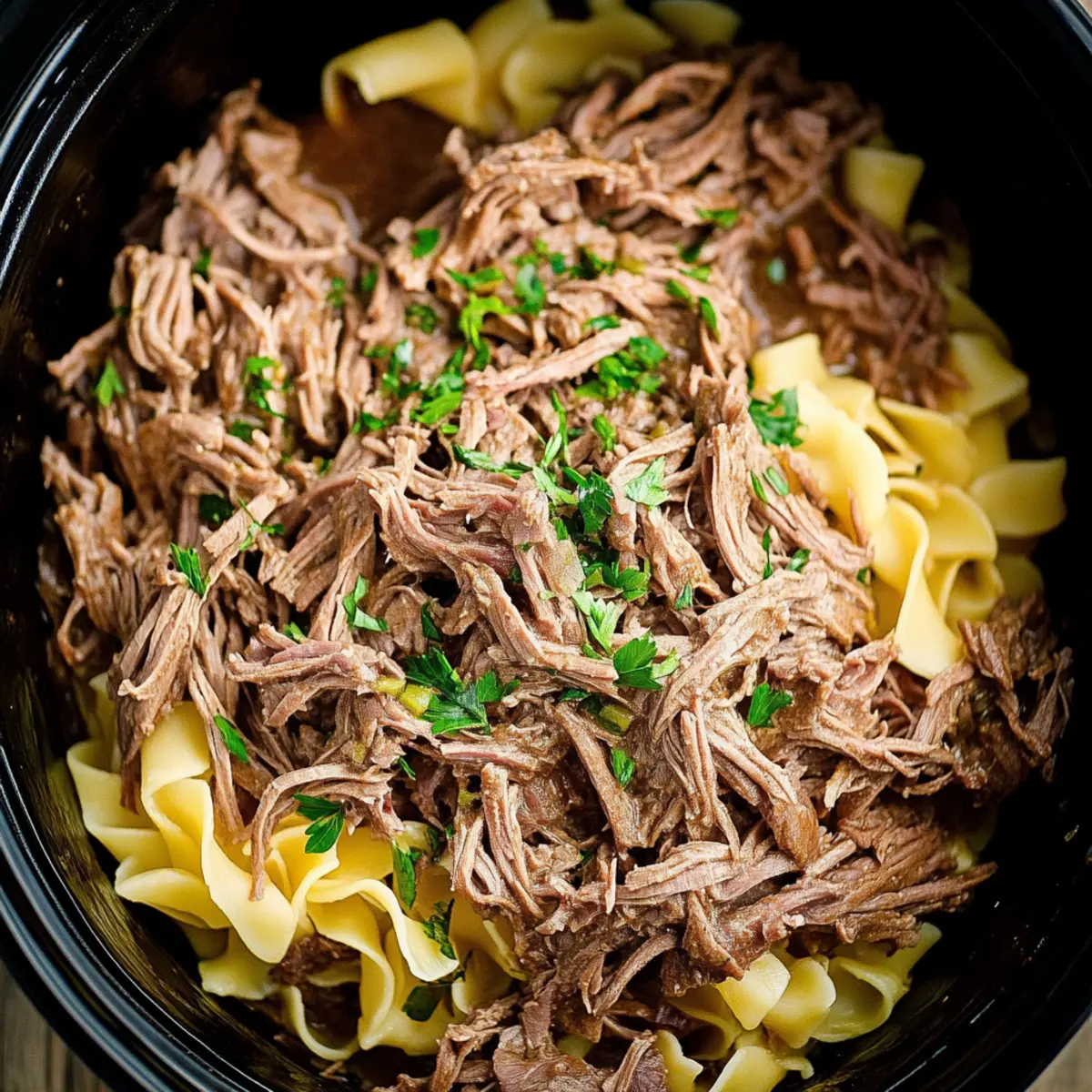 Slow Cooker Pulled Beef