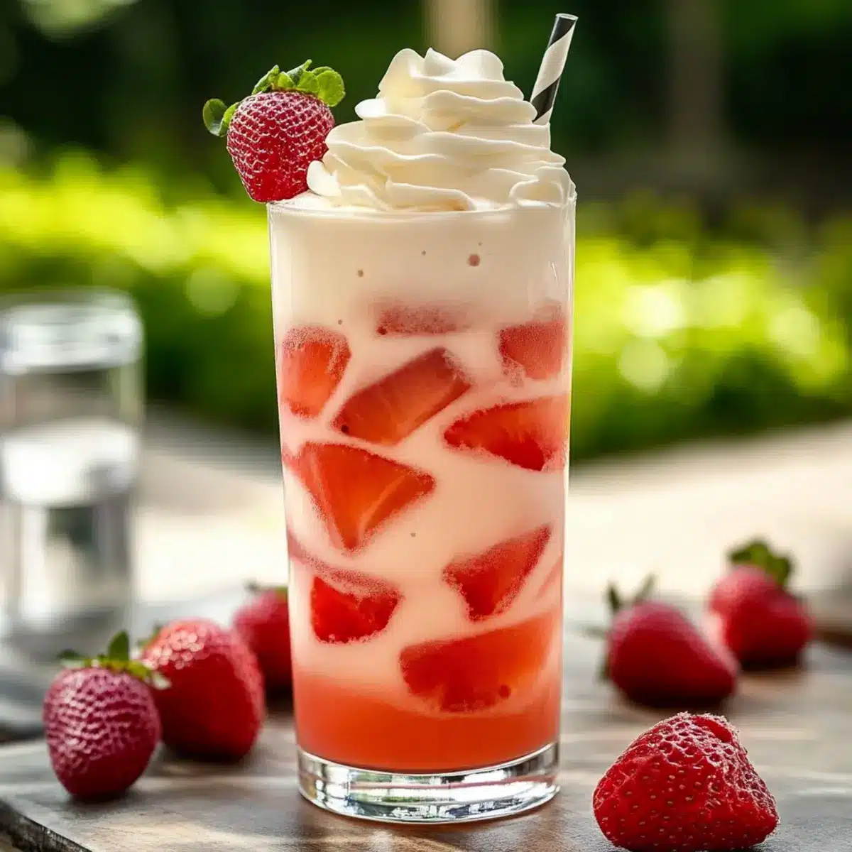 Homemade Real Fruit Irish Cream Soda