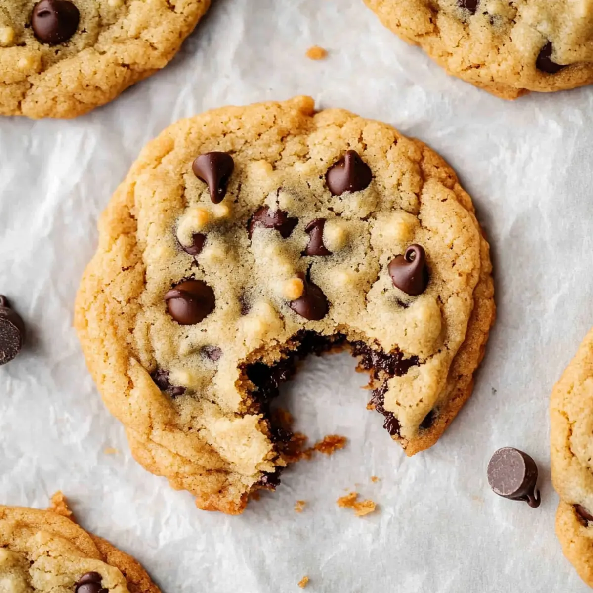 Soft and Chewy Chocolate Chip Cookies