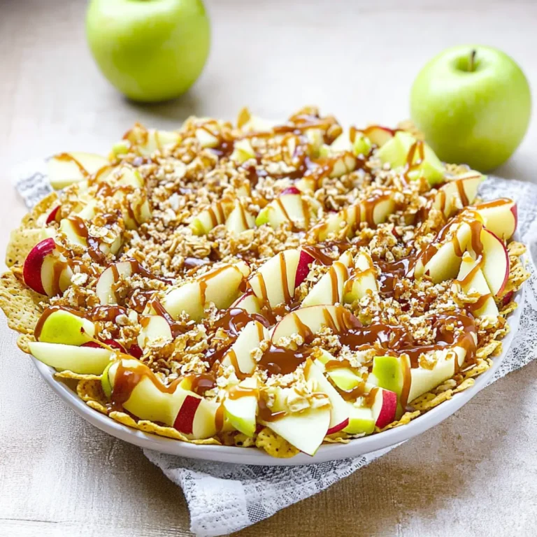 Caramel Apple Nachos