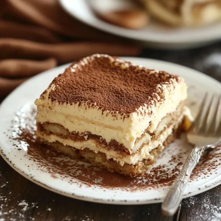 Classic Tiramisu Recipe