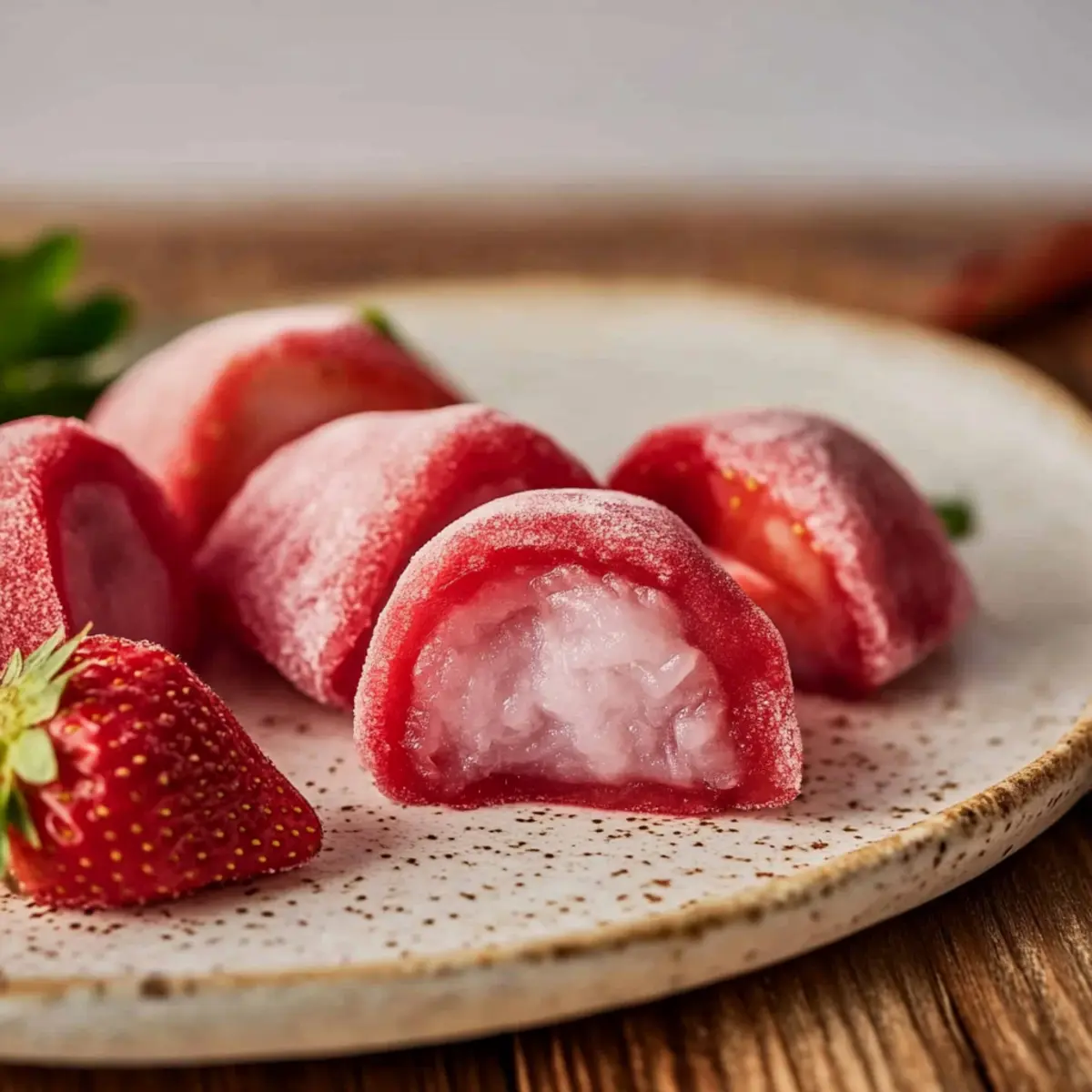 Strawberry Mochi