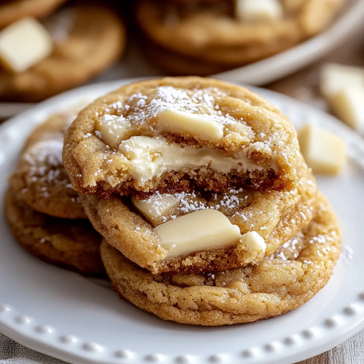 Apple Cider Cheesecake Cookies