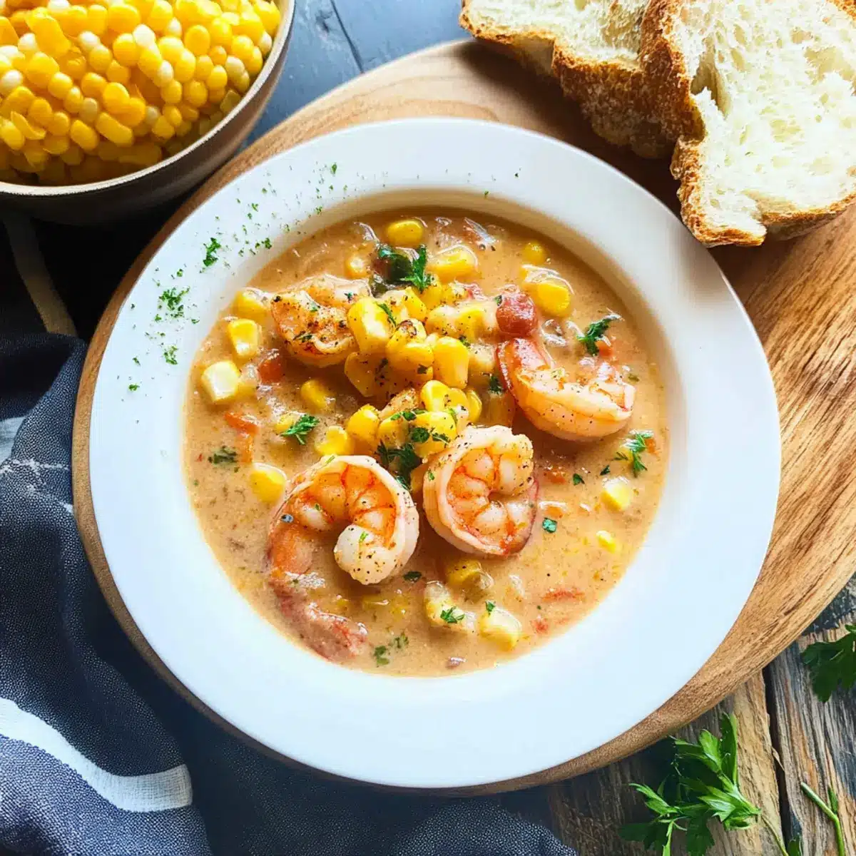 Shrimp and Corn Bisque