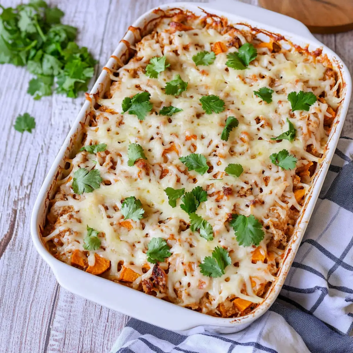 Chicken and Sweet Potato casserole