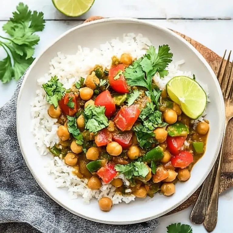 Vegetarian Instant Pot Chickpea Curry