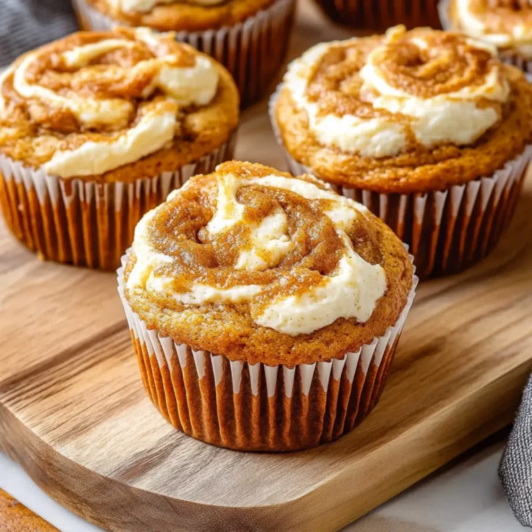 Pumpkin Cream Cheese Muffins