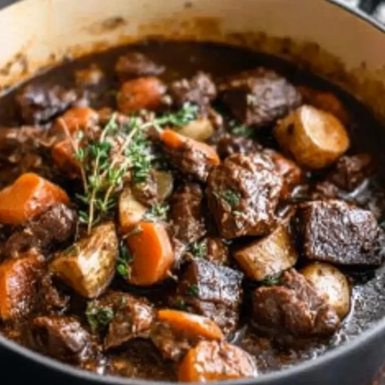French Beef Bourguignon