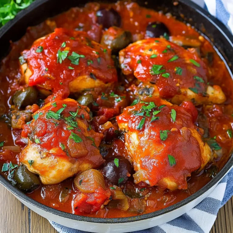Chicken Cacciatore