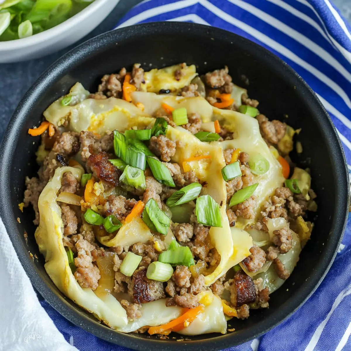 Sausage Egg Roll Skillet