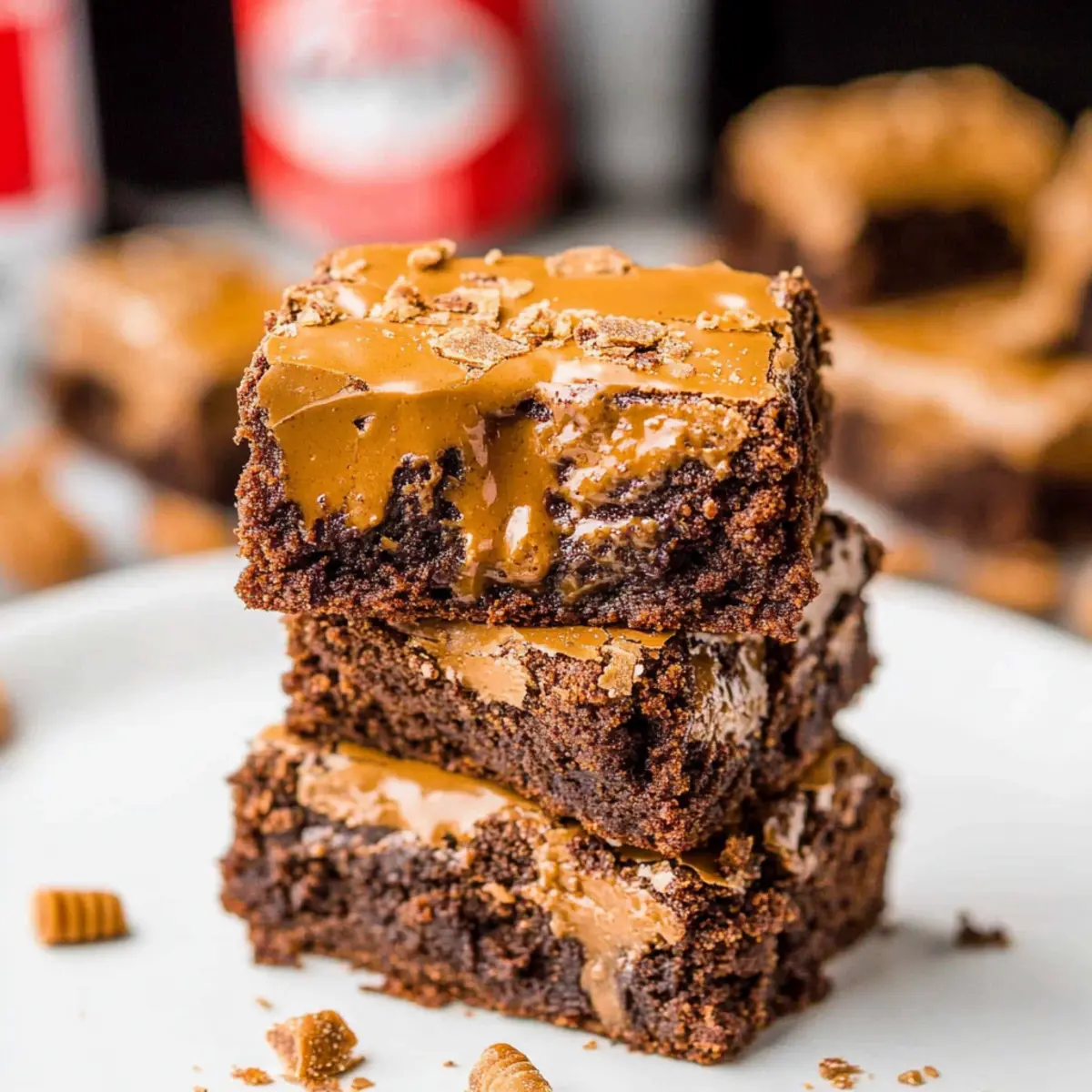 Decadent Biscoff Brownies