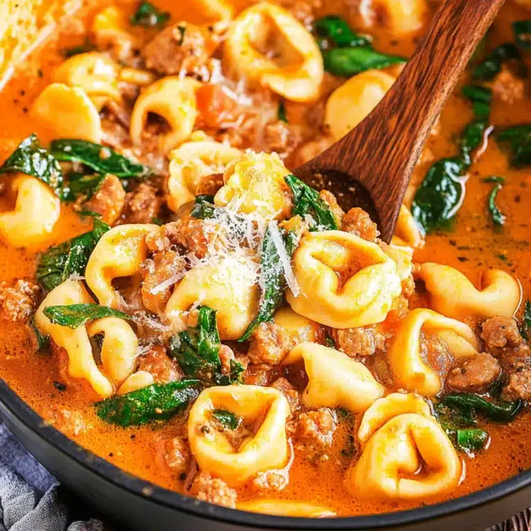 Sausage Tortellini Soup