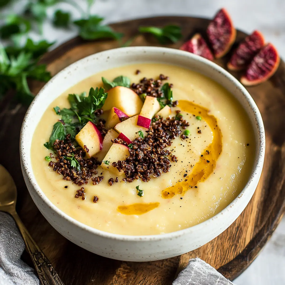 Parsnip and Apple Soup