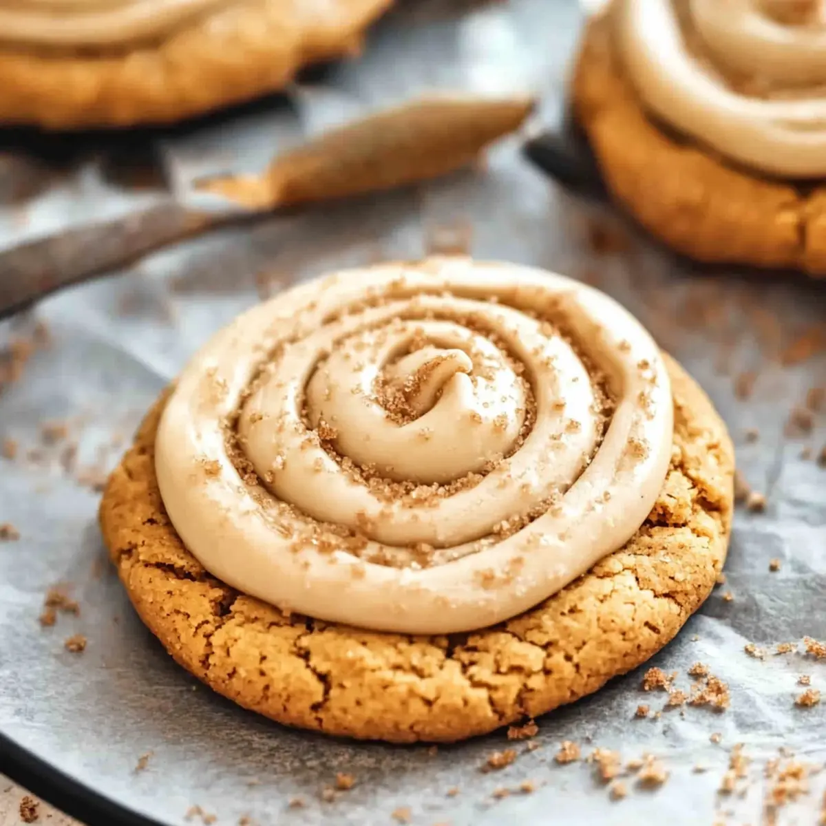 Copycat Crumbl Caramel Pumpkin Cookies Recipe