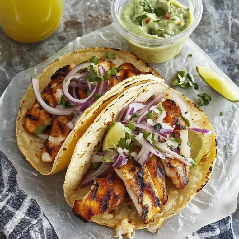 Grilled Fish Tacos