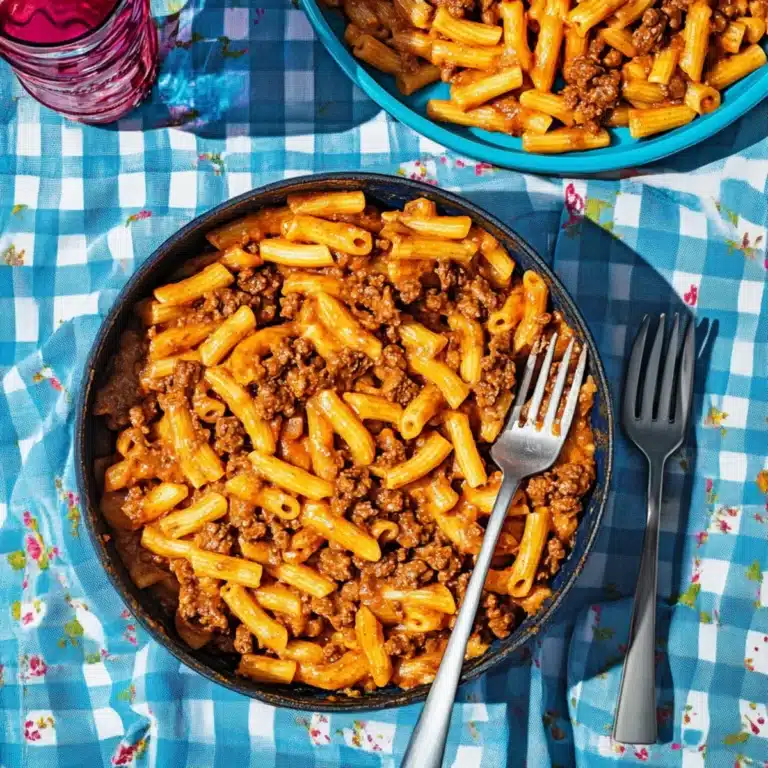 One-Pot Homemade Beefaroni