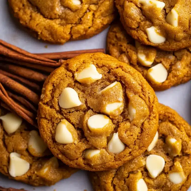 Pumpkin White Chocolate Chip Cookies