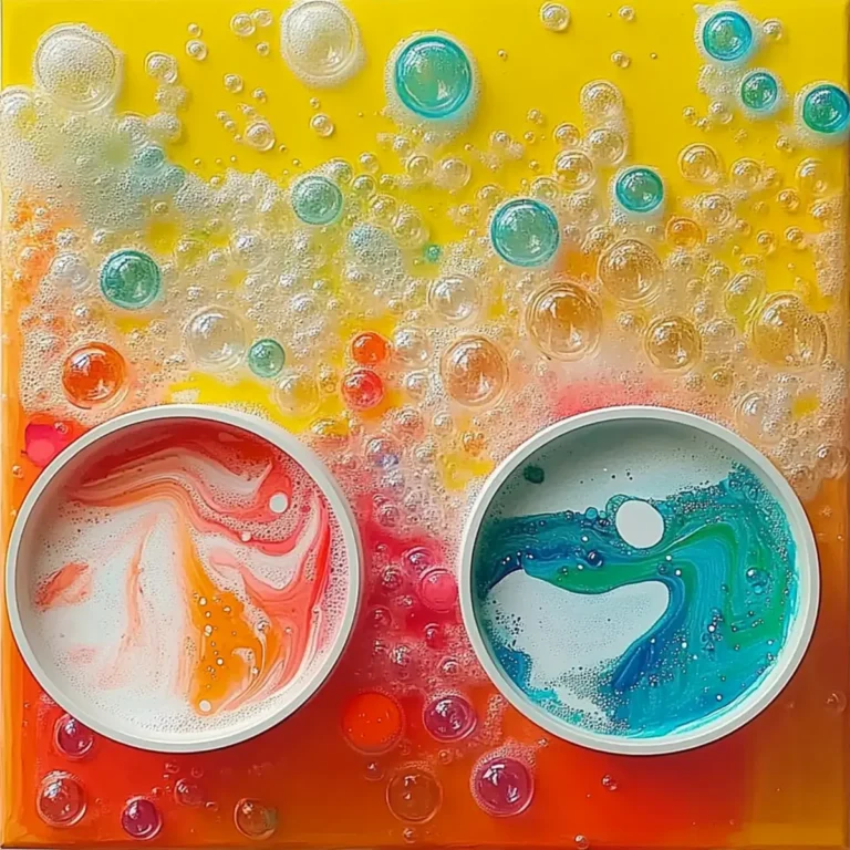 Bubble Painting Adventure: A Colorful Burst of Creativity for Kids & Adults Alike! - Savory Splash