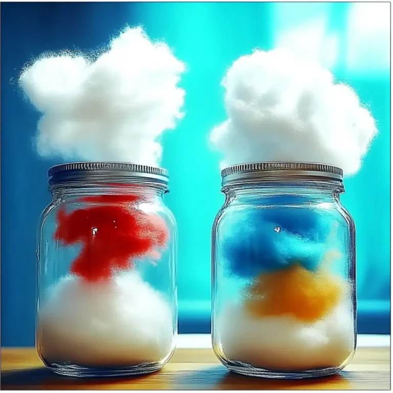 Create Your Own Rain Cloud at Home: A Fun, Educational Experiment for Kids! - Savory Splash