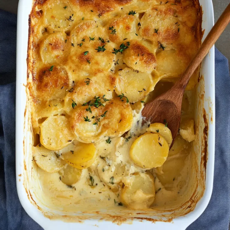 EASY VEGAN SCALLOPED POTATOES