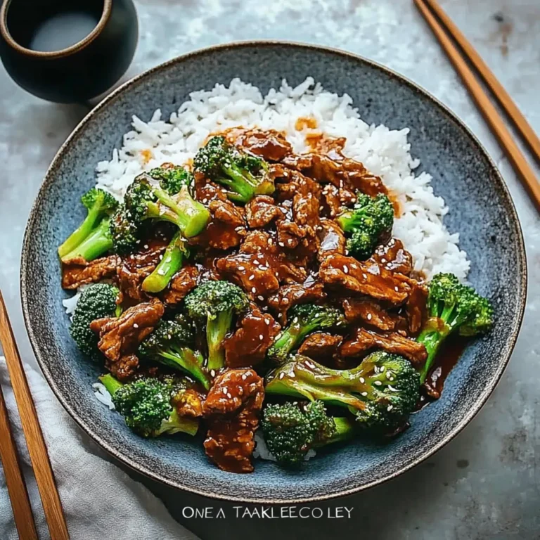 Chinese Beef and Broccoli (One Pan Take-Out)